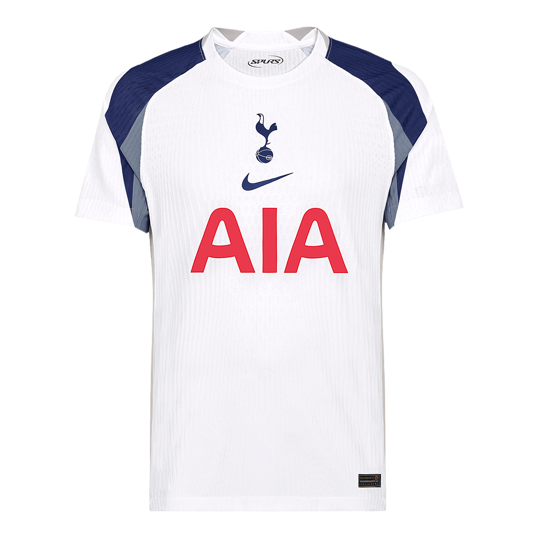 Oryginalna koszulka domowa SON #7 Tottenham Hotspur 2025/26 w kolorze białym