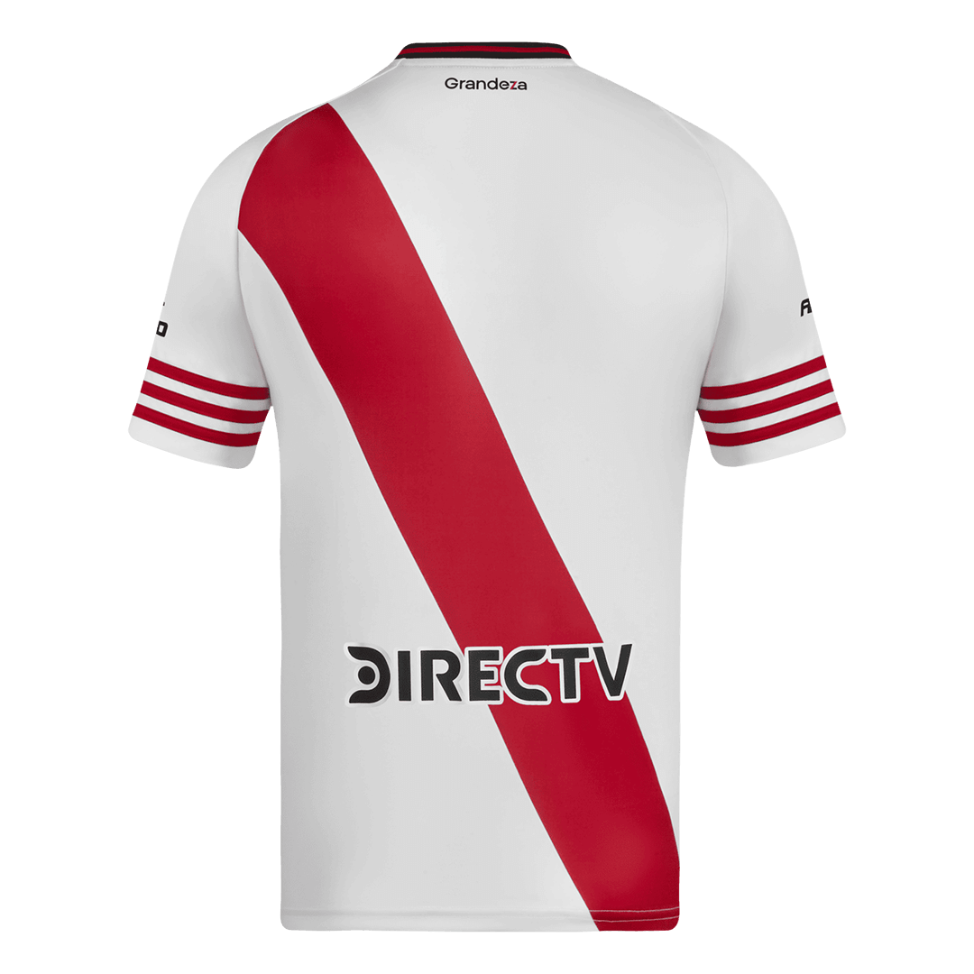 Koszulka domowa River Plate Soccer 25/26 w kolorze czerwono-białym
