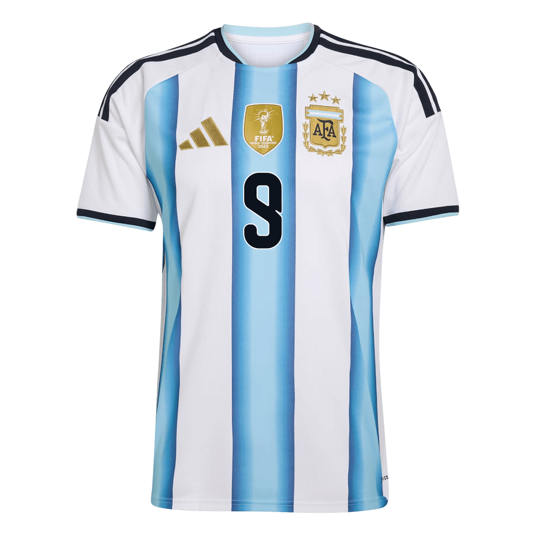 Koszulka piłkarska J.ÁLVAREZ #9 Argentyna domowa 2026