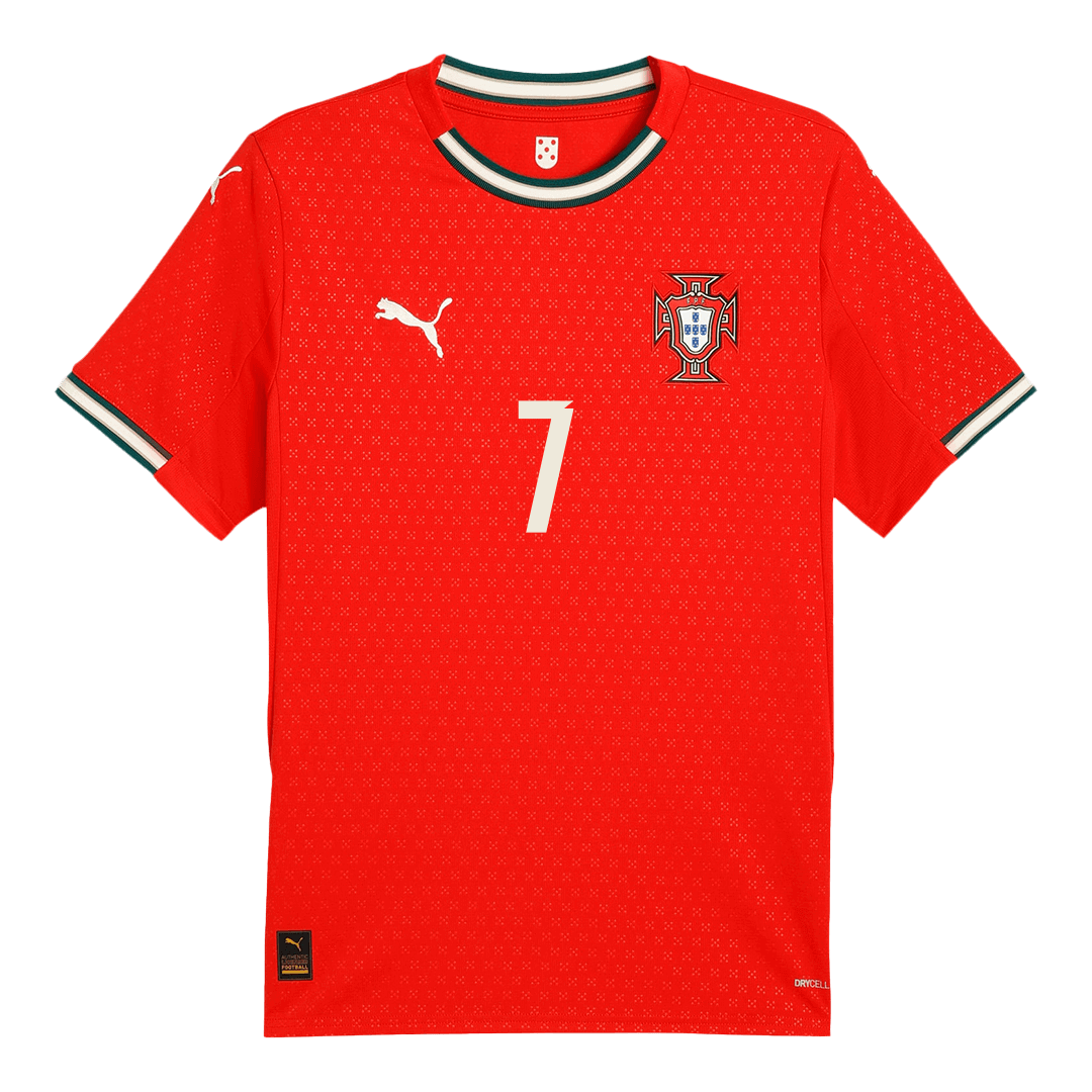 Koszulka domowa RONALDO #7 Portugalia 2025
