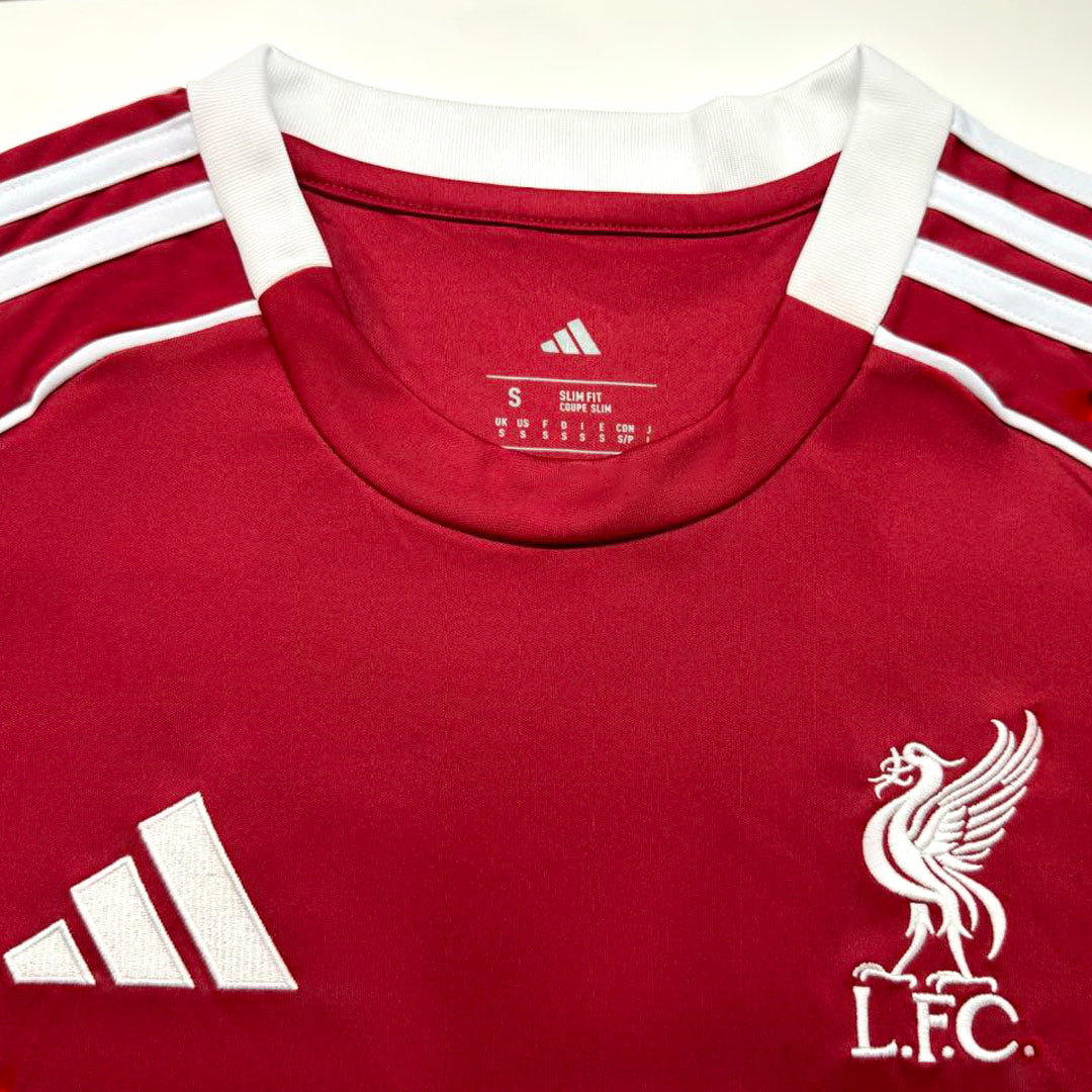 VIRGIL #4 Liverpool Koszulka domowa piłkarska 2025/26 Czerwona