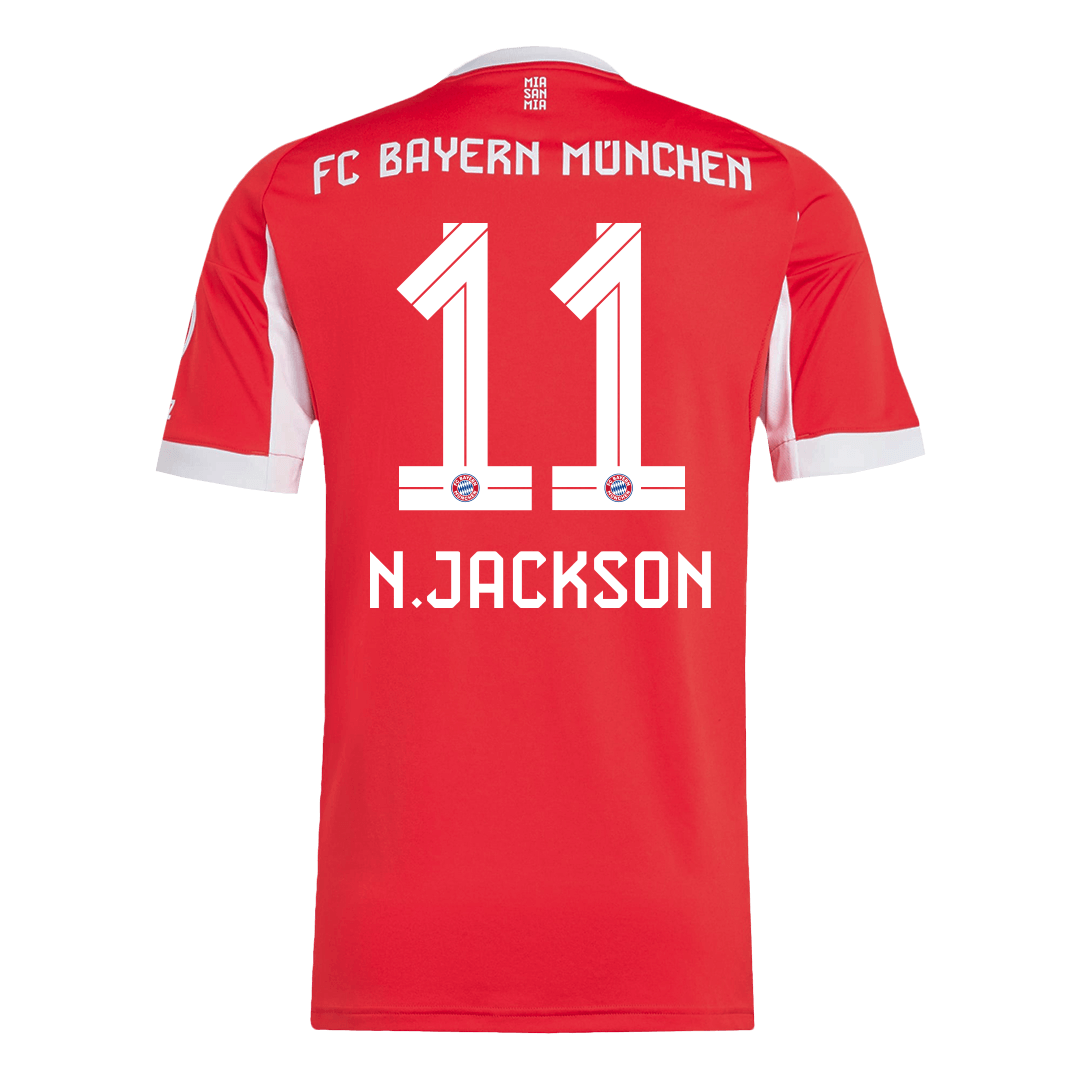 Koszulka domowa Bayernu Monachium N.JACKSON nr 11 2025/26