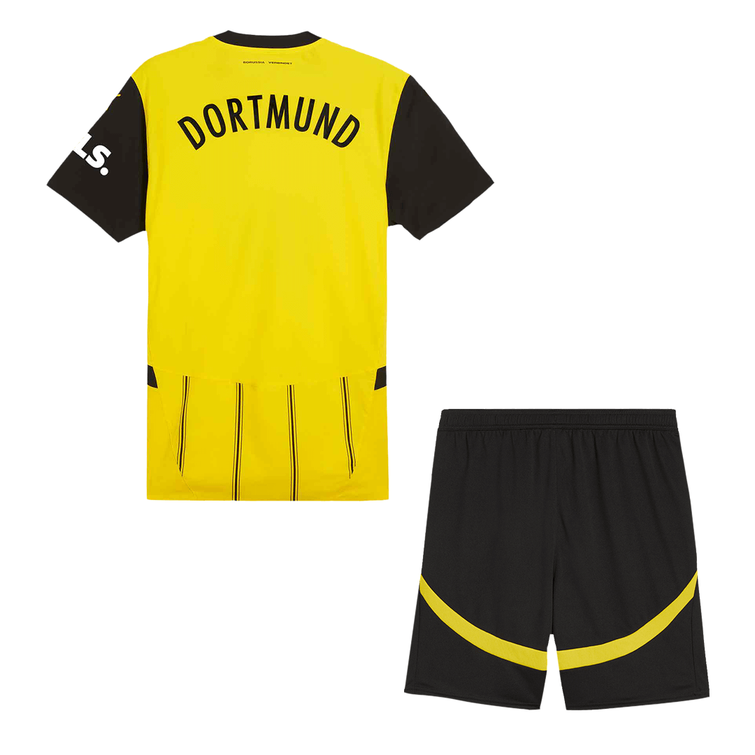 Zestaw domowy Borussii Dortmund (koszulka + spodenki)