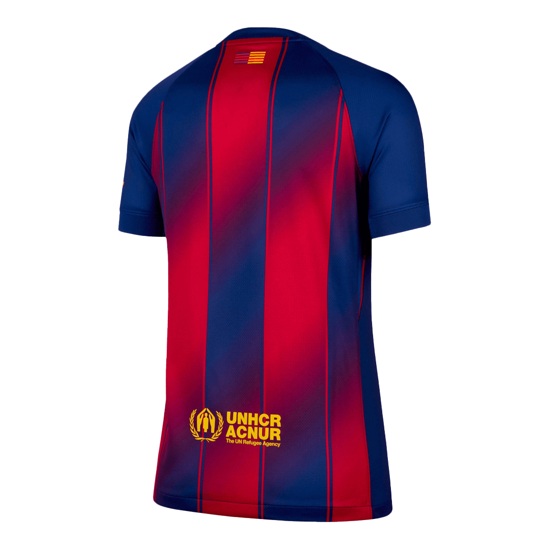 Damska koszulka domowa Barcelona 2025/26 Niebiesko-czerwona
