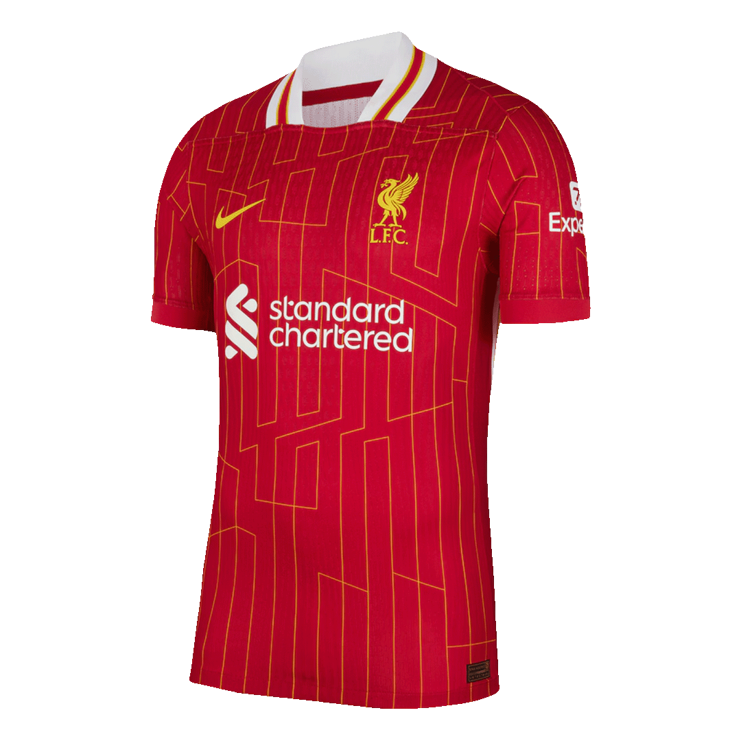 Oryginalna koszulka domowa Liverpoolu w kolorze czerwonym - CHAMPIONS 24/25