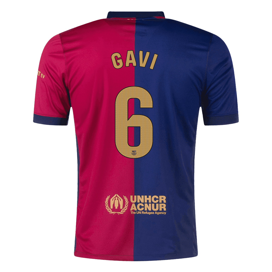 Koszulka domowa GAVI #6 Barcelona 2024/25