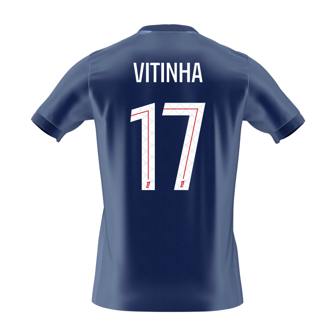 Domowa koszulka piłkarska VITINHA #17 PSG 2025/26