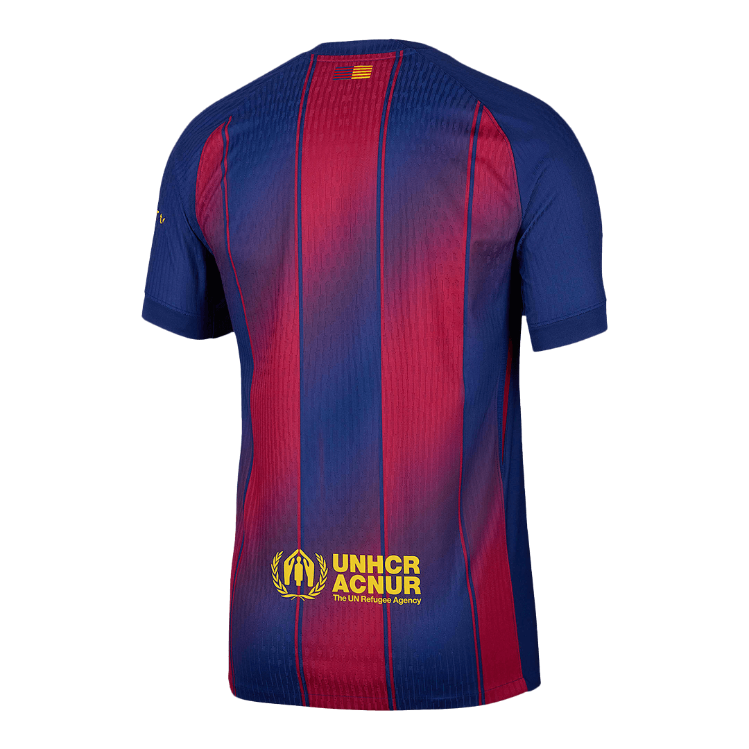 Oryginalna domowa koszulka piłkarska Barcelony 2025/26