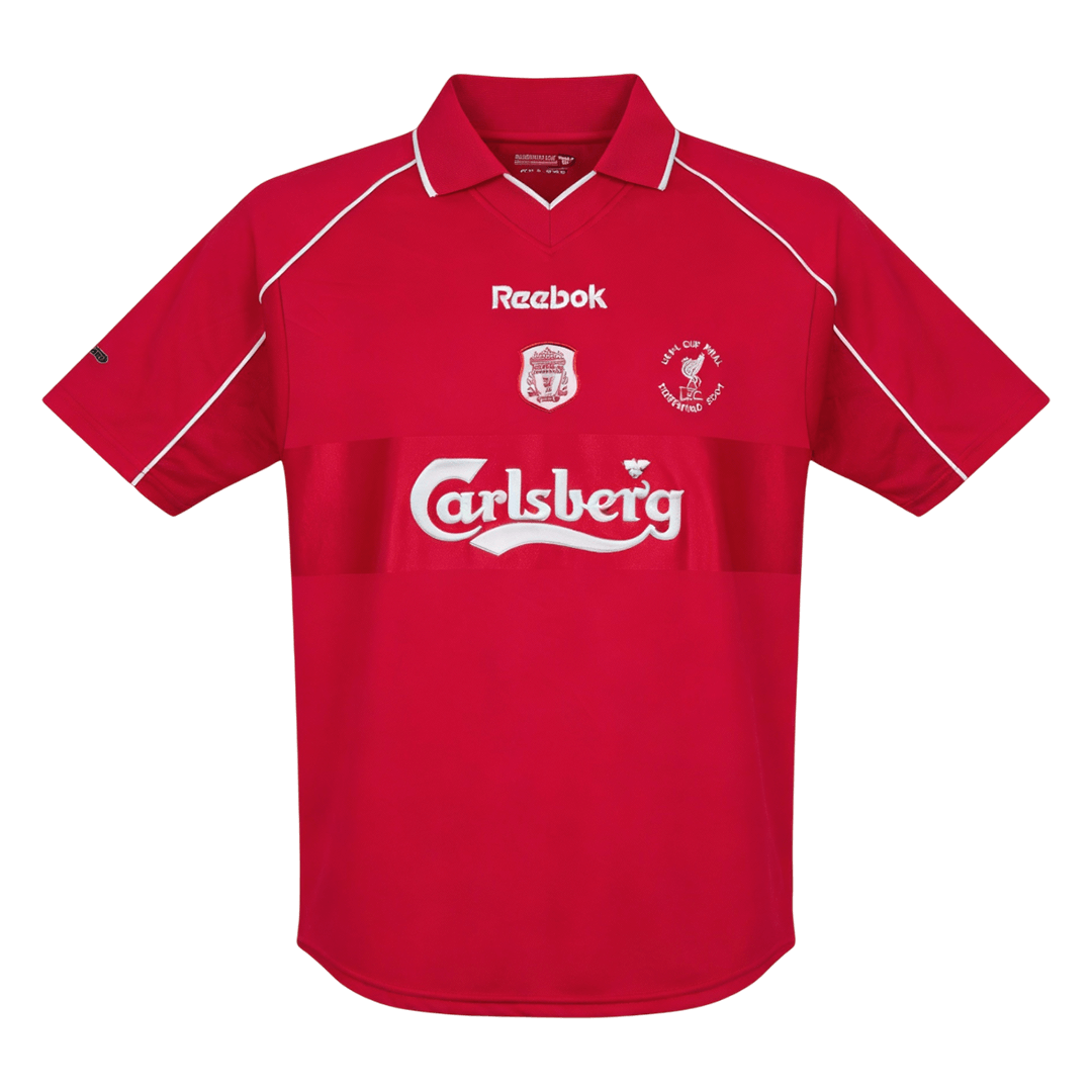 Koszulka piłkarska Liverpool Retro 2000/01