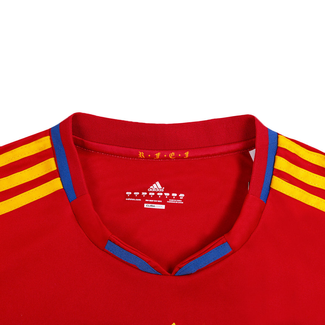 Koszulka piłkarska Retro XAVI #8 2010 Hiszpania