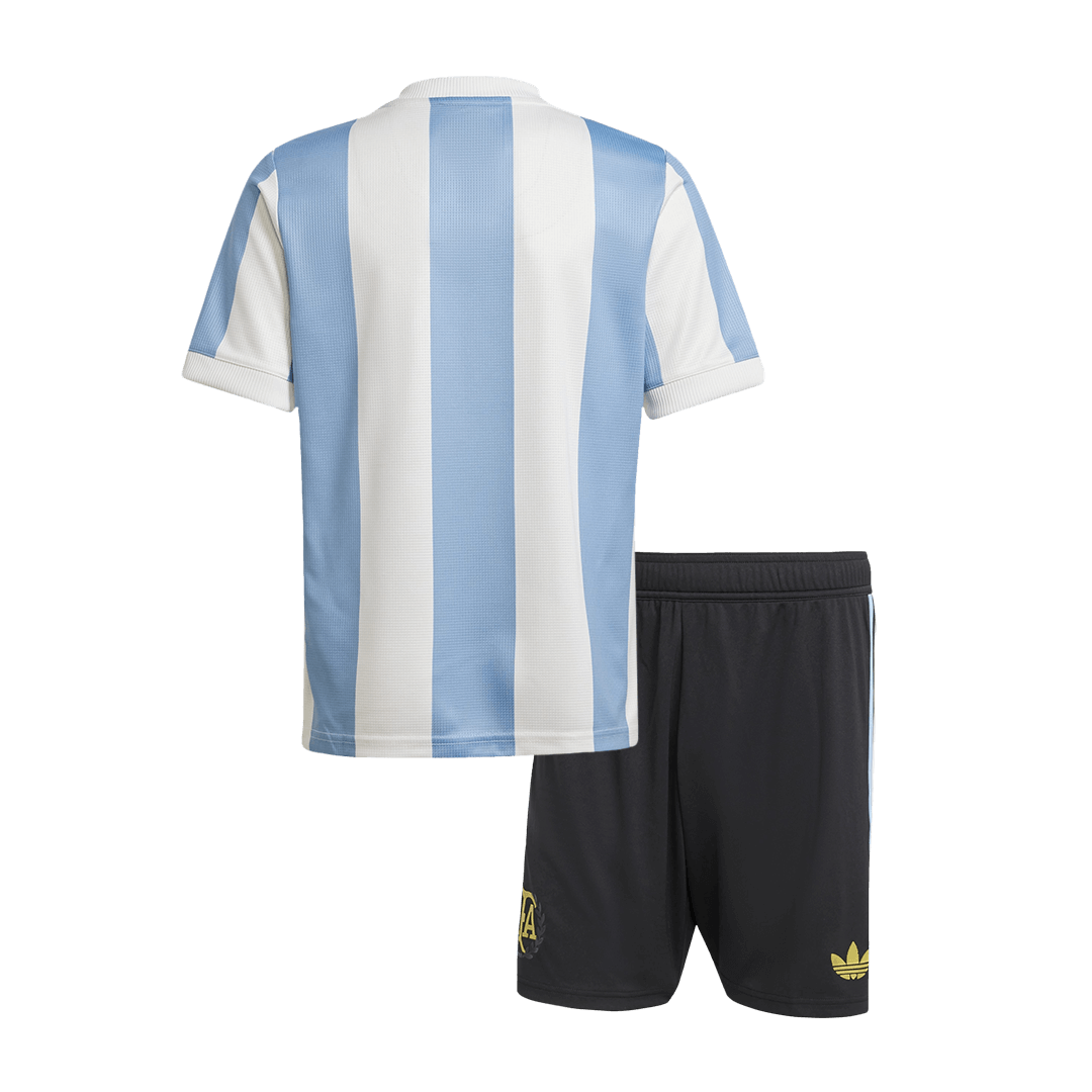 Zestaw koszulek piłkarskich dla dzieci z Argentyny (koszulka + spodenki) 2024 - 50. rocznica