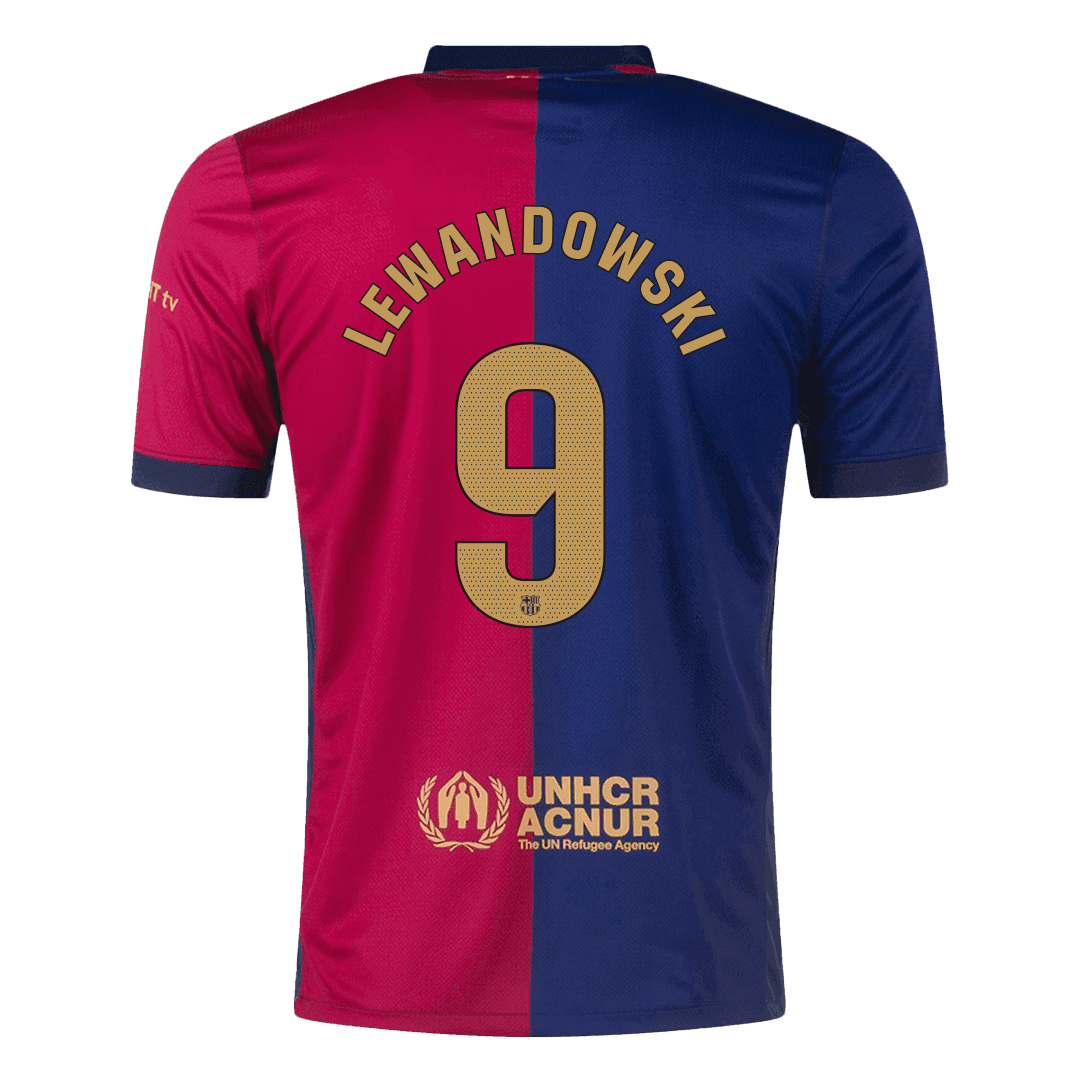 LEWANDOWSKI #9 Barcelona Koszulka domowa 2024/25