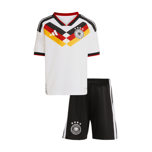 Dziecięcy zestaw koszulek piłkarskich reprezentacji Niemiec (koszulka + spodenki) 2026