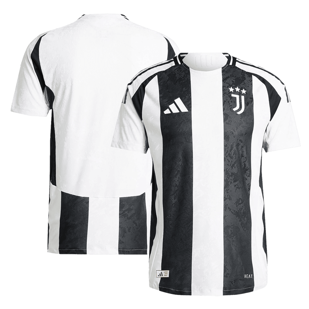 Oryginalna domowa koszulka piłkarska Juventusu 2024/25