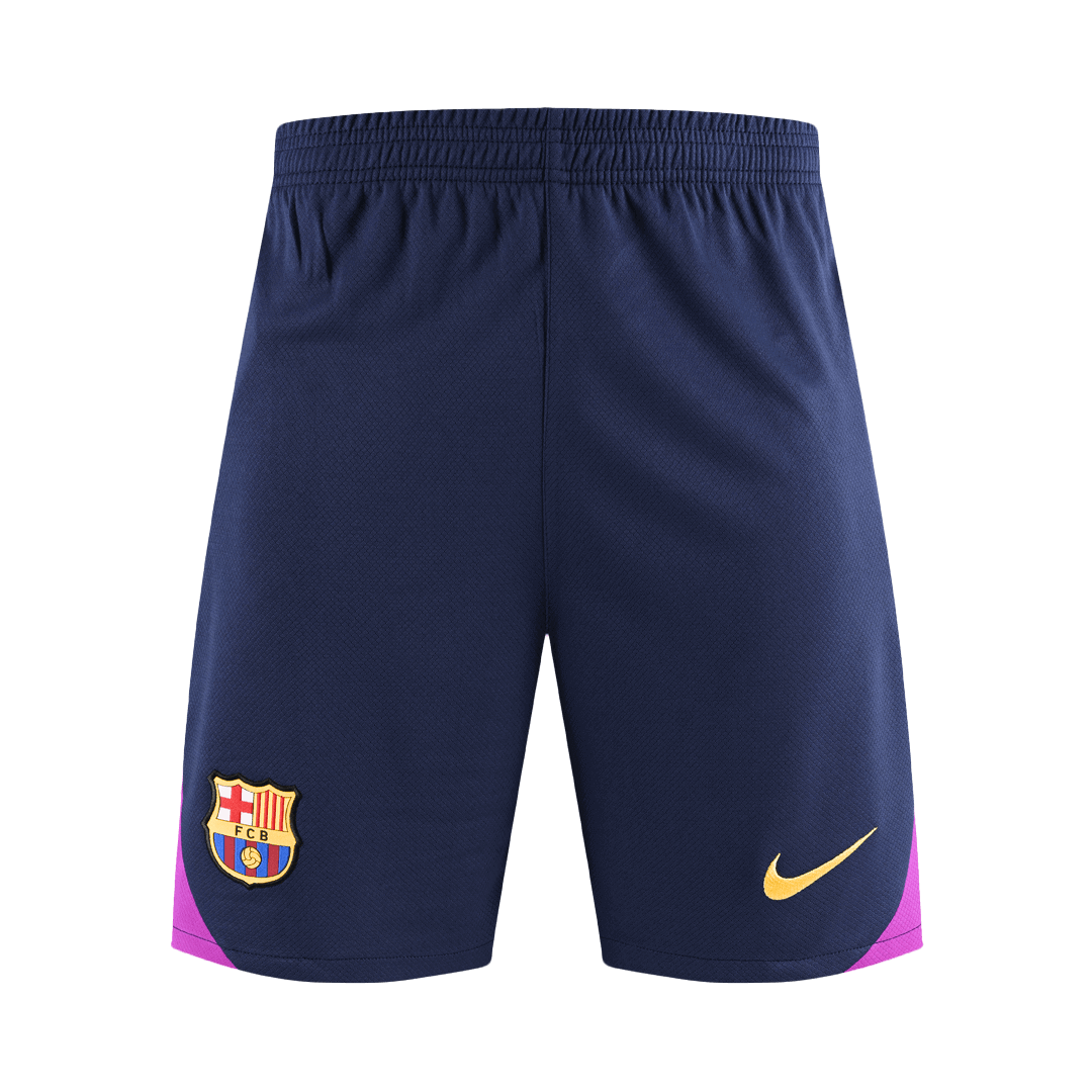 Spodenki piłkarskie Barcelona Pre-Match Training 2025/26 Navy