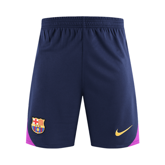 Spodenki piłkarskie Barcelona Pre-Match Training 2025/26 Navy