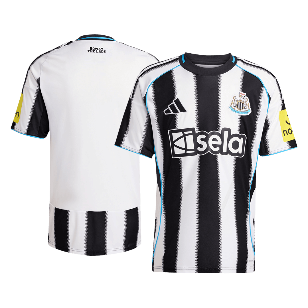 Koszulka domowa Newcastle United 2025/26 Czarno-biała