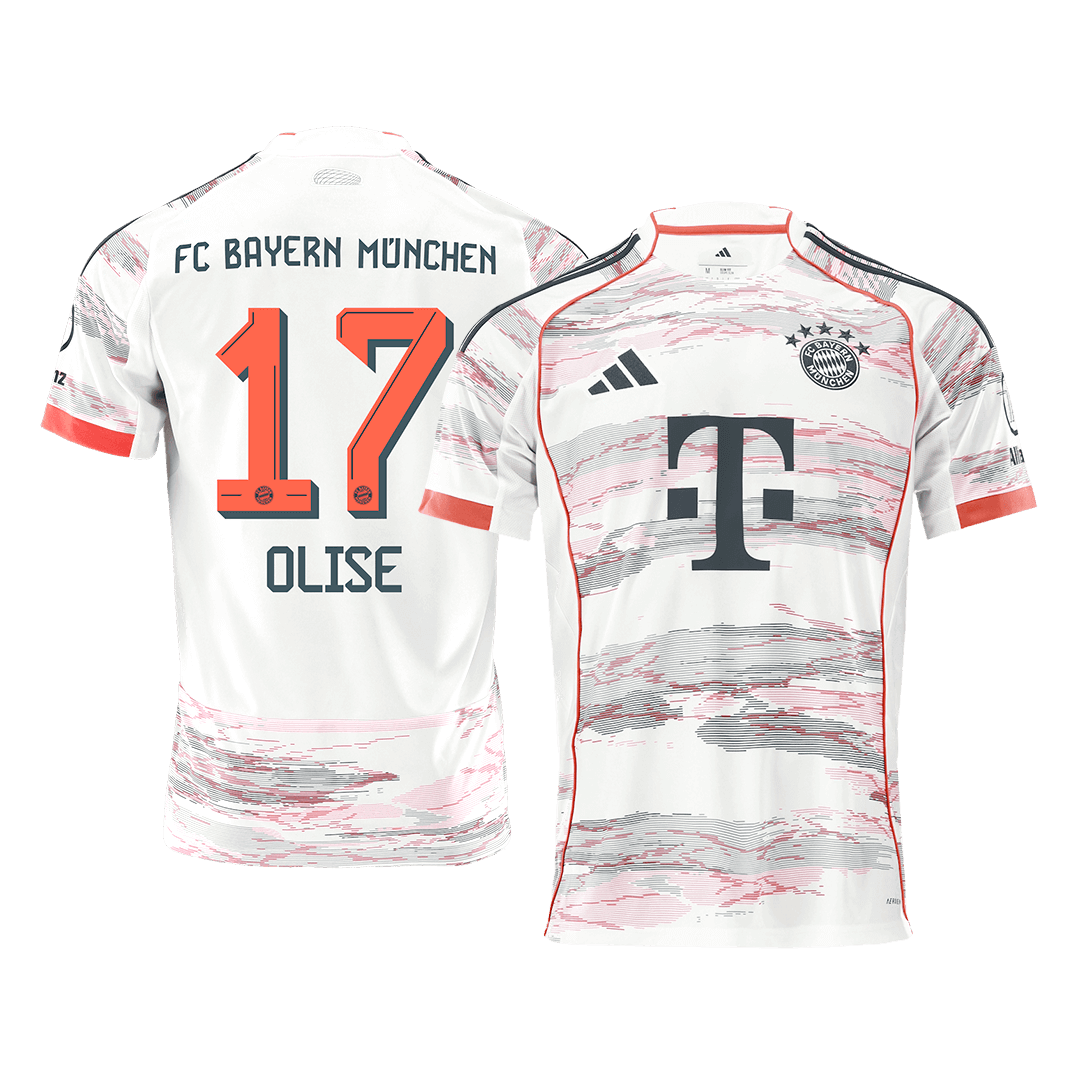 Koszulka wyjazdowa OLISE #17 Bayern Monachium 2025/26