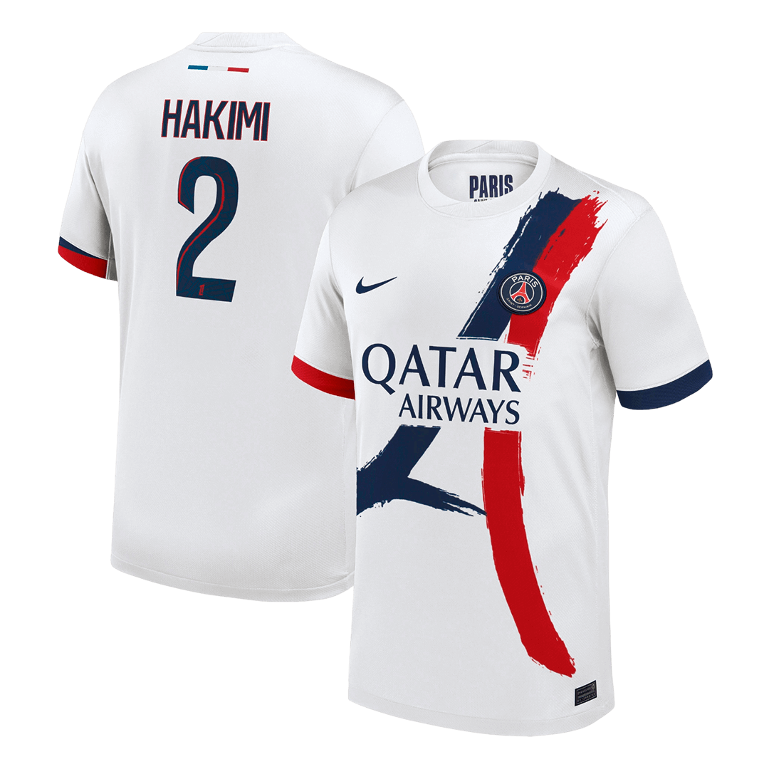 Wyjazdowa koszulka piłkarska HAKIMI #2 PSG 2025/26