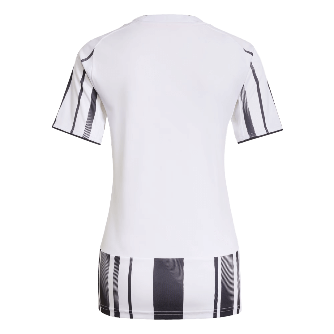 Koszulka domowa Juventusu dla kobiet 2025/26, czarno-biała