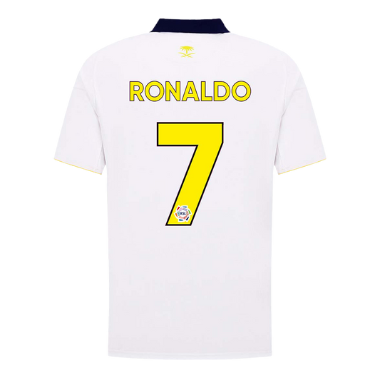 Koszulka wyjazdowa RONALDO #7 Al Nassr 2025/26, biała