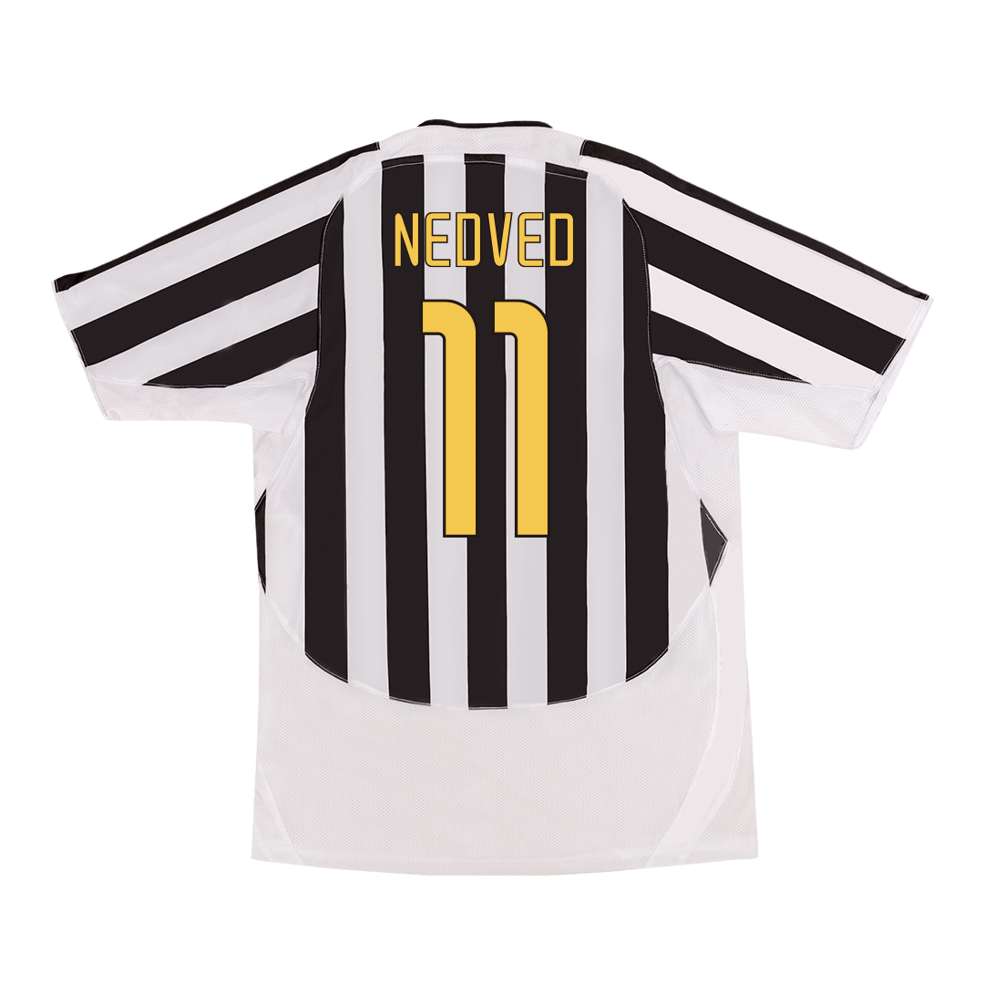 Koszulka piłkarska Retro NEDVED #11 2003/04 Juventus Turyn