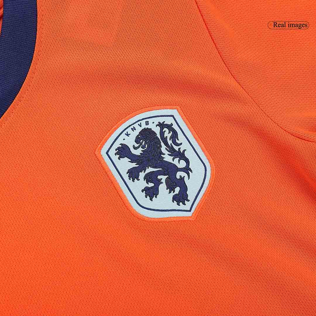 Dziecięcy zestaw piłkarski reprezentacji Holandii (koszulka + spodenki) na Euro 2024