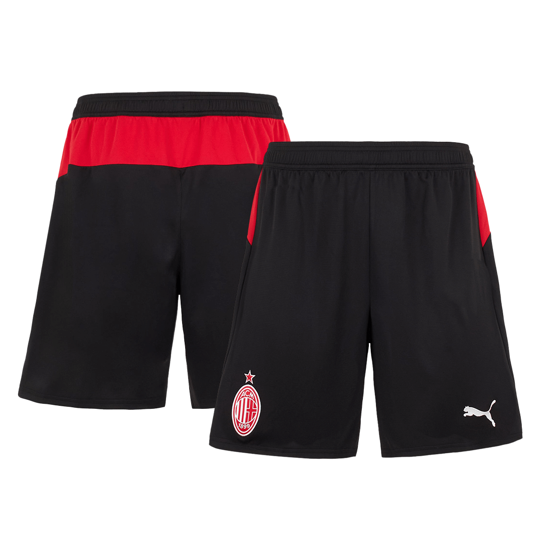 Spodenki piłkarskie AC Milan Home 25/26 czarne