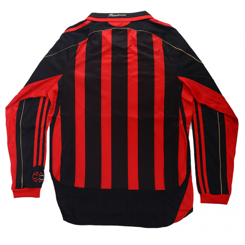 Koszulka piłkarska z długim rękawem AC Milan Retro 2006/07
