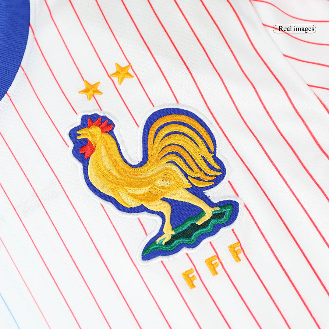 Koszulka wyjazdowa MBAPPE nr 10 France Soccer Jersey Euro 2024