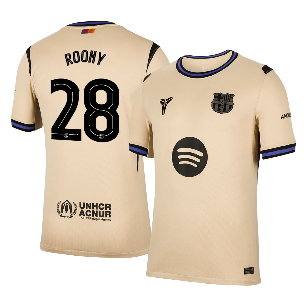 Koszulka wyjazdowa ROONY #28 Barcelona 2025/26