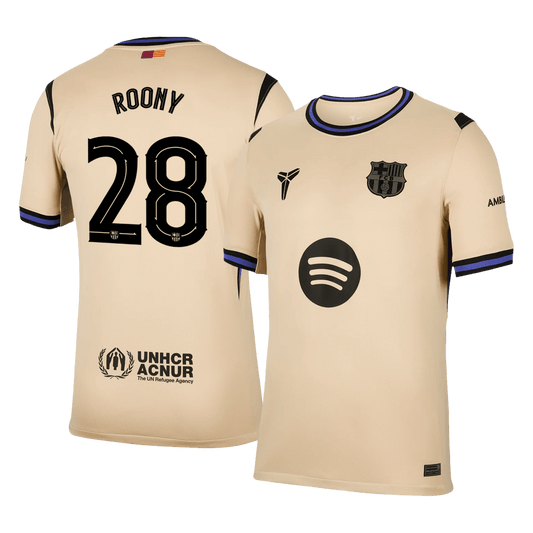 Koszulka wyjazdowa ROONY #28 Barcelona 2025/26
