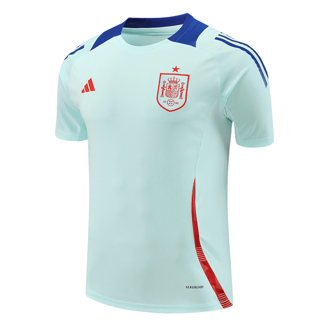 Koszulka treningowa reprezentacji Hiszpanii przed meczem Euro 2024