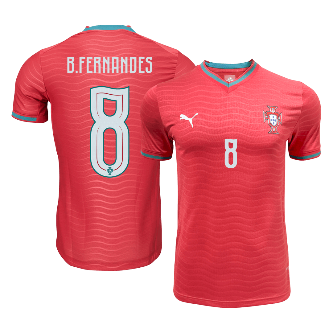 Oryginalna koszulka domowa B.FERNANDES #8 Portugalia 2026