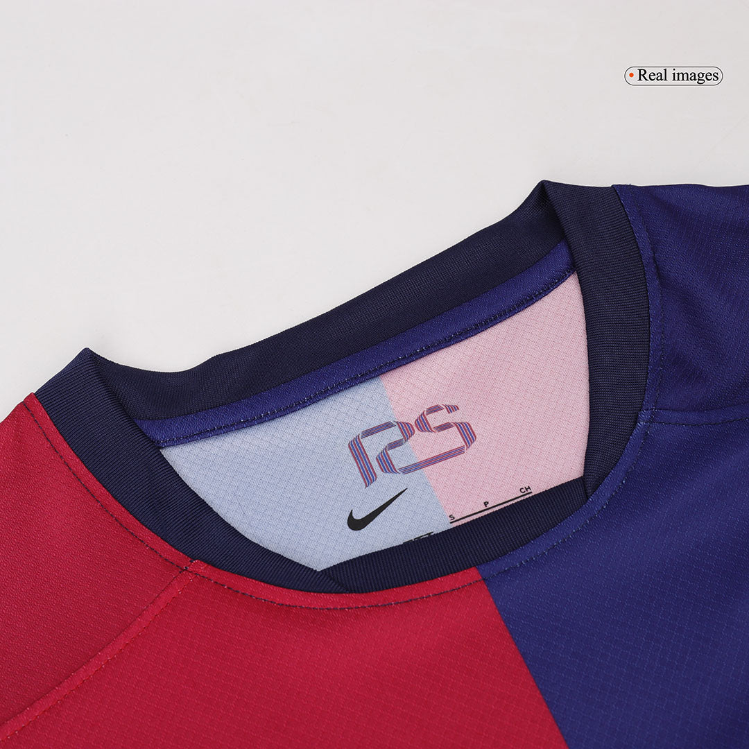 Koszulka piłkarska Barcelona Home z długim rękawem 2024/25