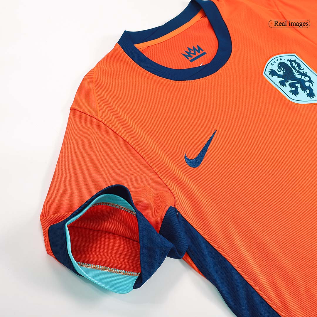 Koszulka piłkarska MALEN #18 Holandia, domowa na Euro 2024