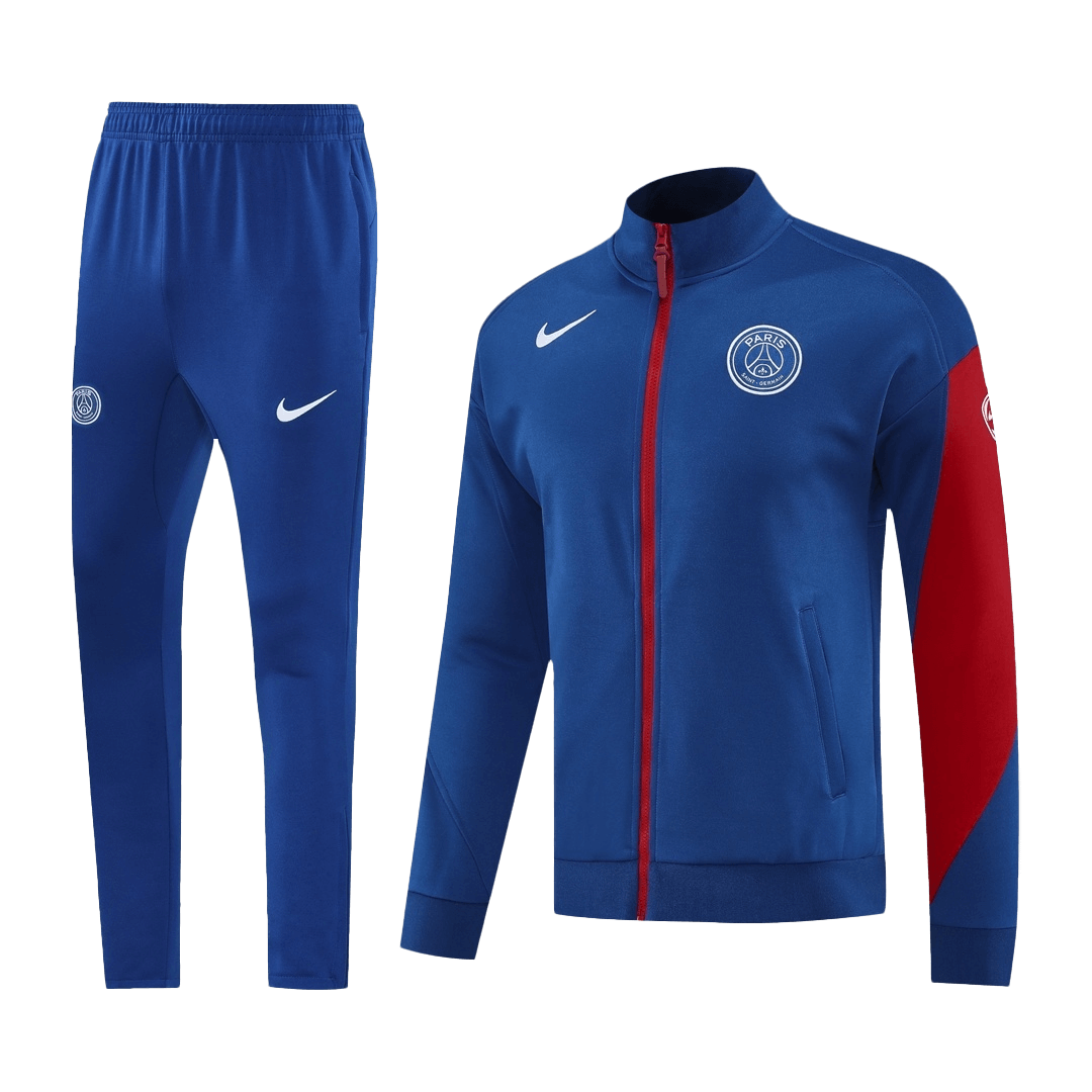 Zestaw kurtki treningowej PSG 25/26 (kurtka + spodnie) granatowo-czerwony