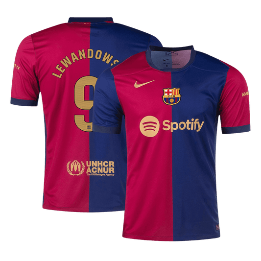LEWANDOWSKI #9 Barcelona Koszulka domowa 2024/25