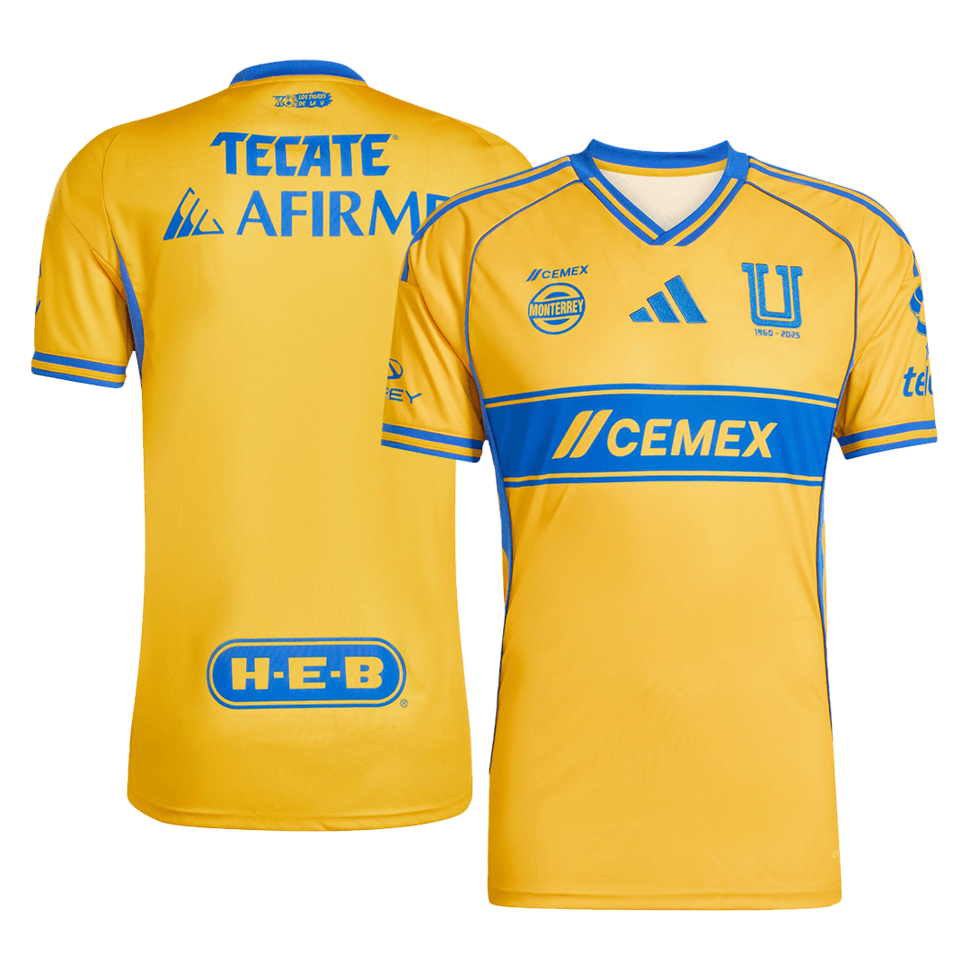 Koszulka piłkarska Tigres UANL Home 25/26 żółta