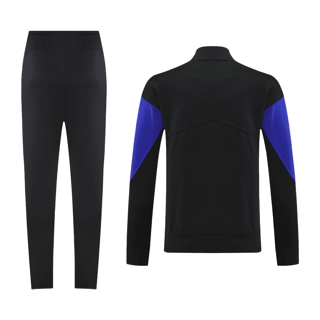 Zestaw Barcelona Training Jacket 25/26 (kurtka + spodnie) czarno-fioletowy