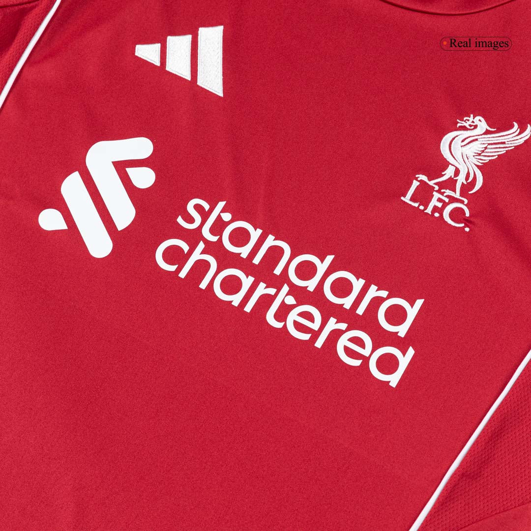 SZOBOSZLAI #8 Domowa koszulka piłkarska Liverpoolu 2025/26