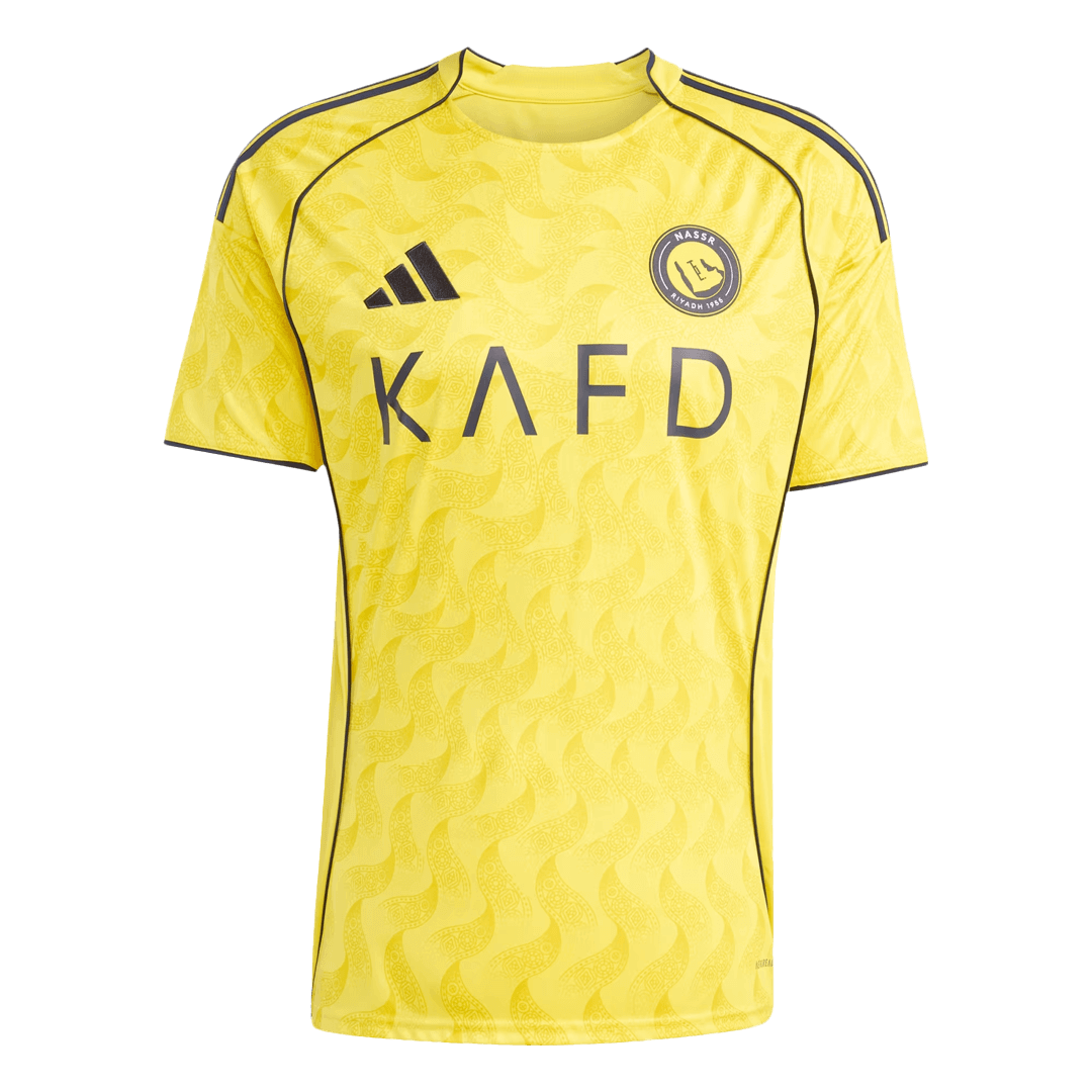 Koszulka domowa Al Nassr 2025/26 żółta