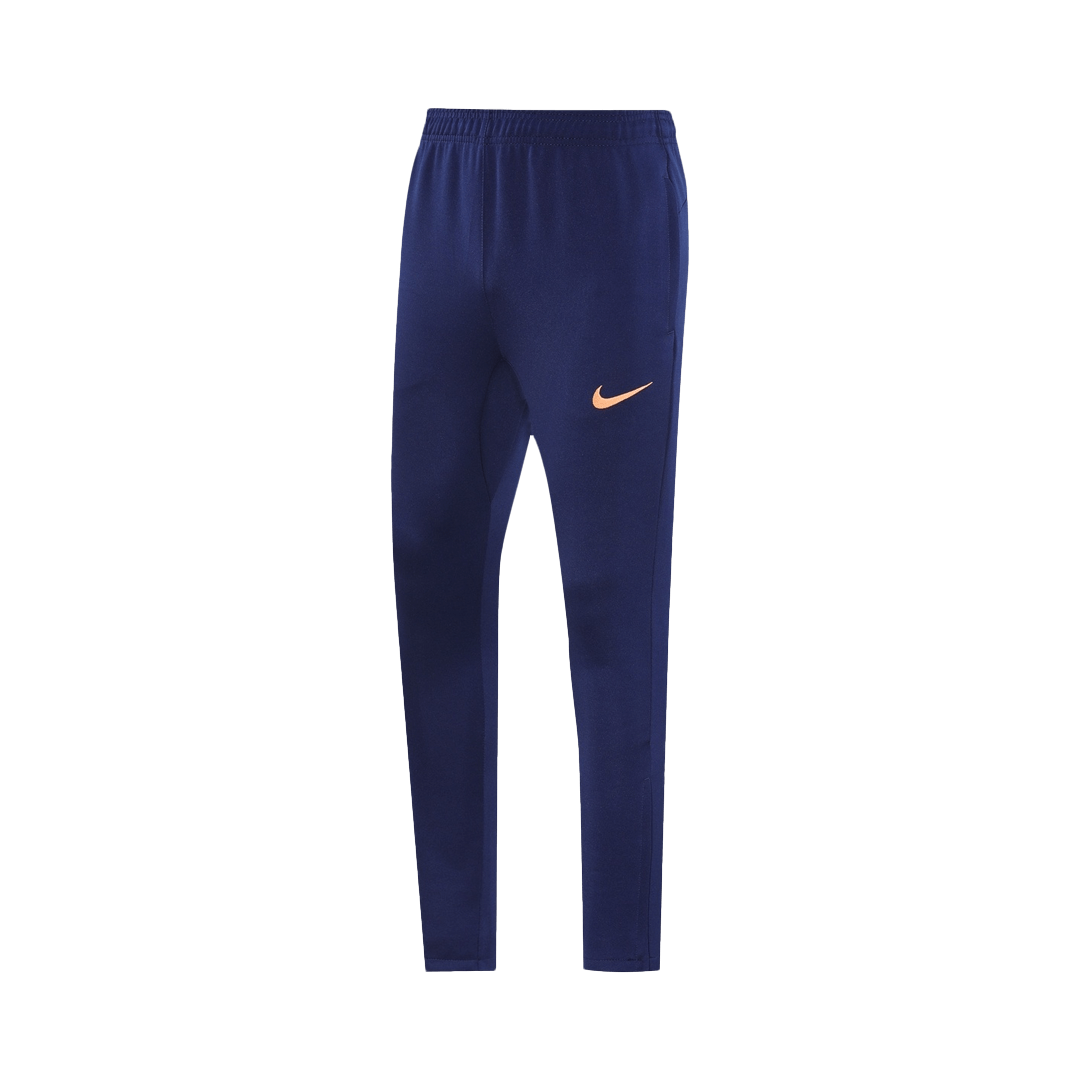 Zestaw Barcelona Training Jacket 25/26 (kurtka + spodnie) granatowo-pomarańczowy