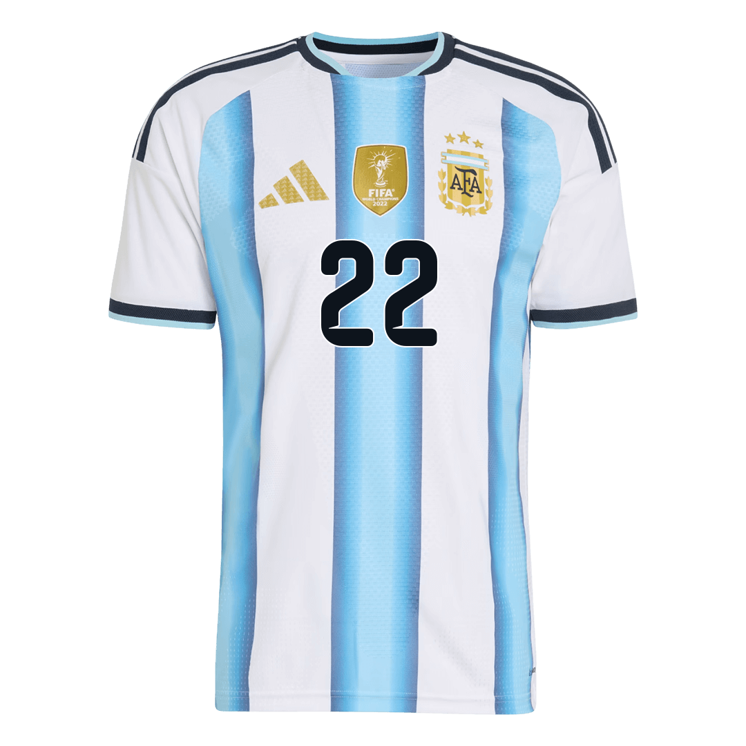 Oryginalna koszulka domowa L.MARTÍNEZA #22 Argentyny na mecz piłki nożnej 2026