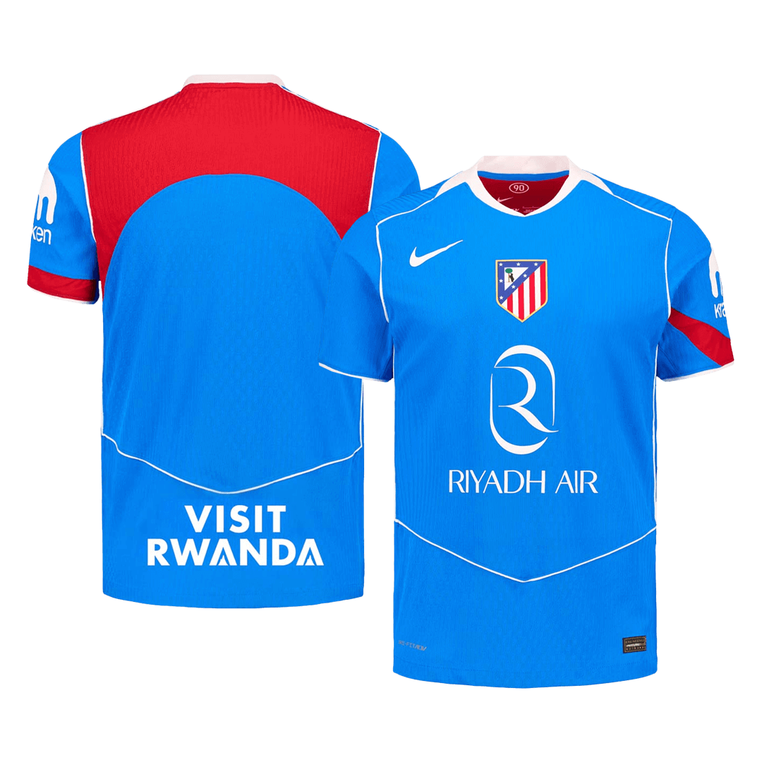 Autentyczna trzecia wyjazdowa koszulka piłkarska Atletico Madryt 2025/26
