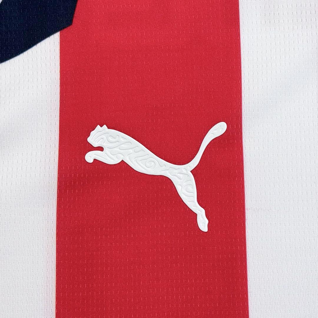 Koszulka domowa Chivas 2025/26 czerwono-biała