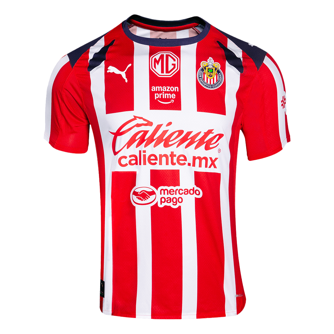 Koszulka domowa Chivas 2025/26 czerwono-biała