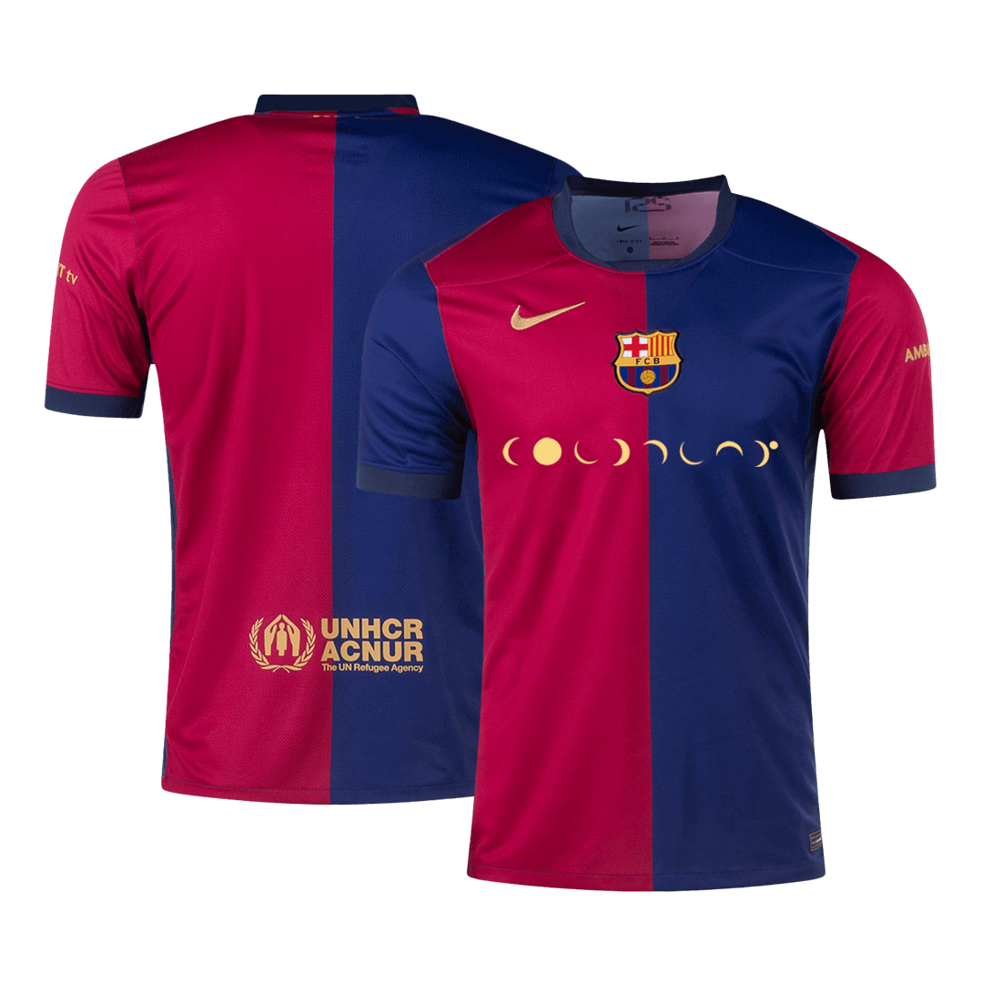 Koszulka domowa Barcelony na sezon 2024/25 – COLDPLAY