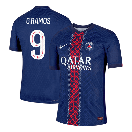 Oryginalna koszulka domowa PSG G.RAMOS #9 na sezon 2025/26