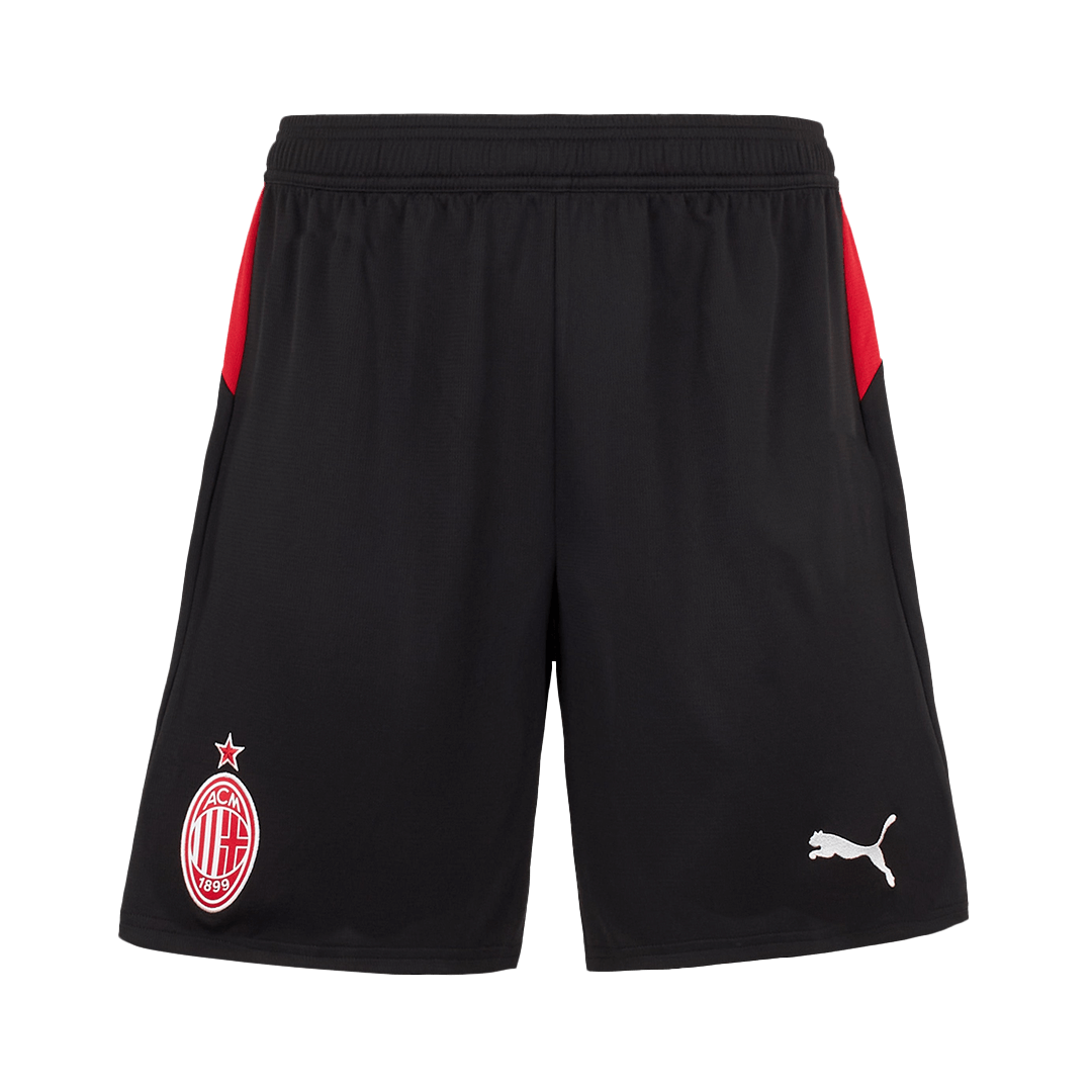 Spodenki piłkarskie AC Milan Home 25/26 czarne